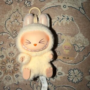 Labubu- have a seat Plush Keychain